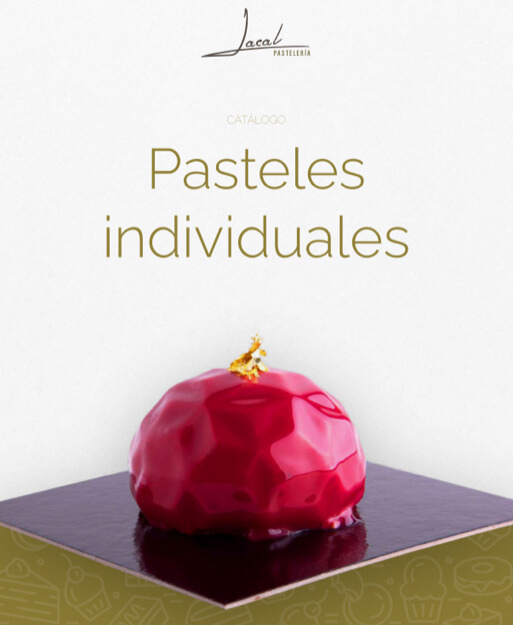 Catálogo pasteles individuales