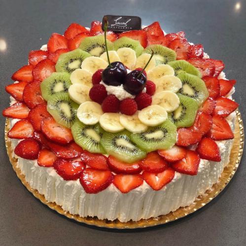 Tarta con frutas